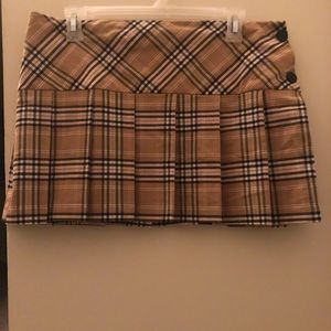 Plaid skirt